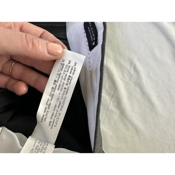 Zara Gray Wide Leg Pants - Picture 5 of 10